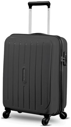 Carlton - Pheonix Small 4 Wheel Hard Suitcase - Black